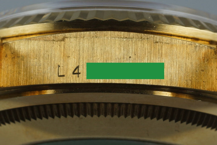1989 Rolex YG Day-Date 18238 with Box and Papers