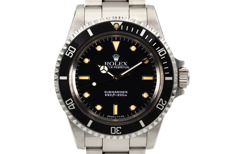 1988 Rolex Submariner 5513 Unpolished