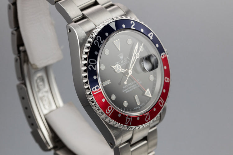 2000 Rolex GMT-Master II 16710 "Pepsi" with Box and Papers