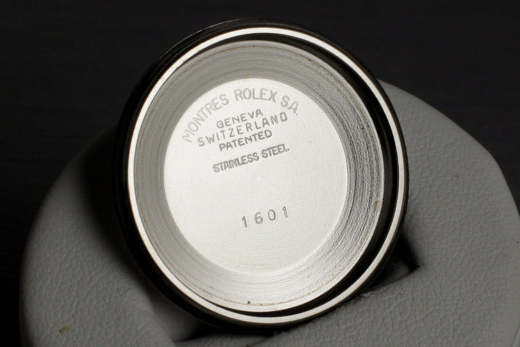 1972 Rolex DateJust 1601 Blue Sigma Dial