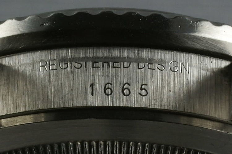 Rolex Sea Dweller 1665 Rail Dial