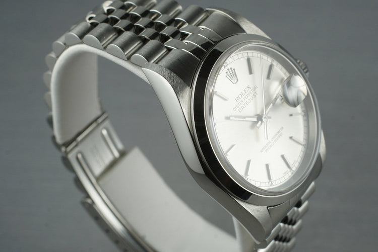 2002 Rolex Datejust 16200 with Box and Papers