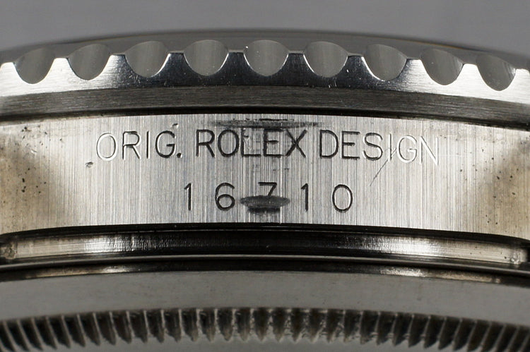 1997 Rolex GMT II 16710 with Papers