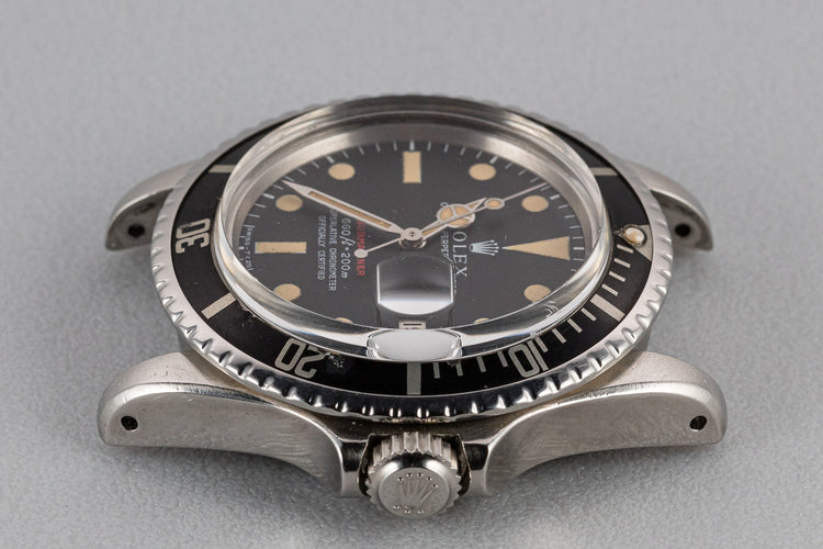 1972 Rolex Red Submariner 1680 with MK IV Dial