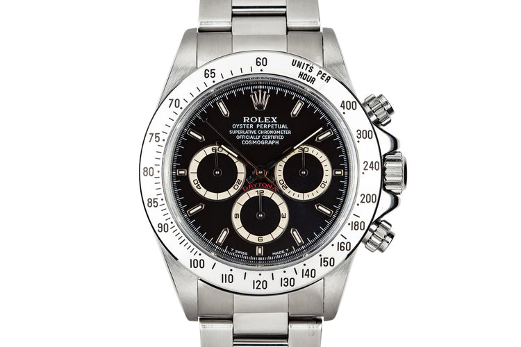 1997 Rolex Daytona 16520 Black Dial with Box and Papers