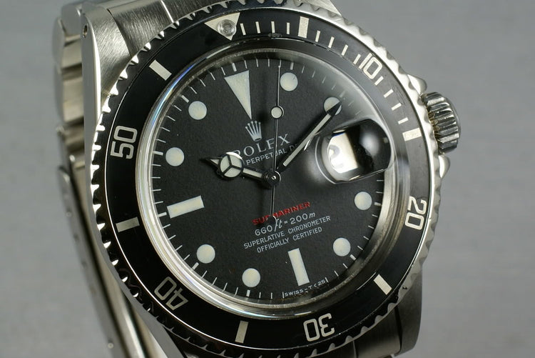 Rolex Red Submariner Ref: 1680 with papers