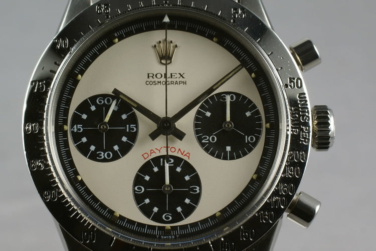 Rolex Daytona 6262 Paul Newman with Recent Service Papers