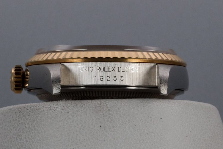1993 Rolex Two-Tone DateJust 16233 Champagne Dial with Box and Papers
