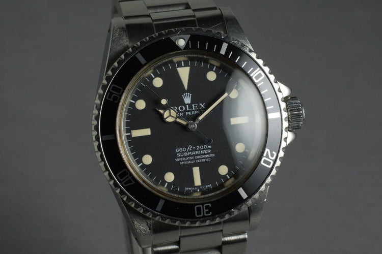 1972 Rolex Submariner 5512
