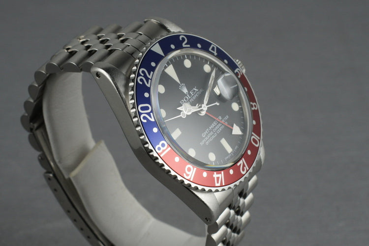 Rolex GMT 1675 with Guarantee Paper