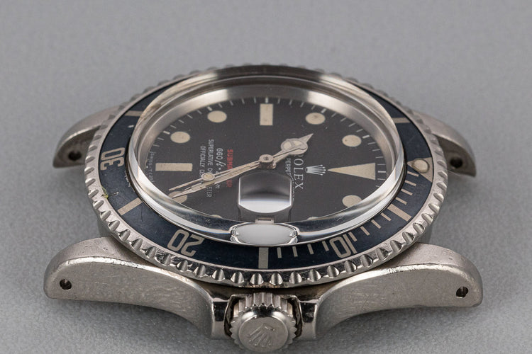 1970 Rolex Red Submariner 1680 MK IV Dial with Service Papers