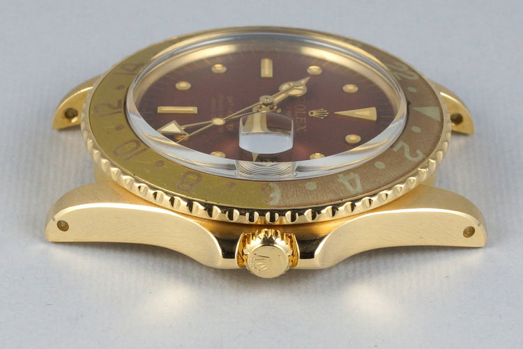 1978 Rolex YG GMT 1675 Root Beer Dial