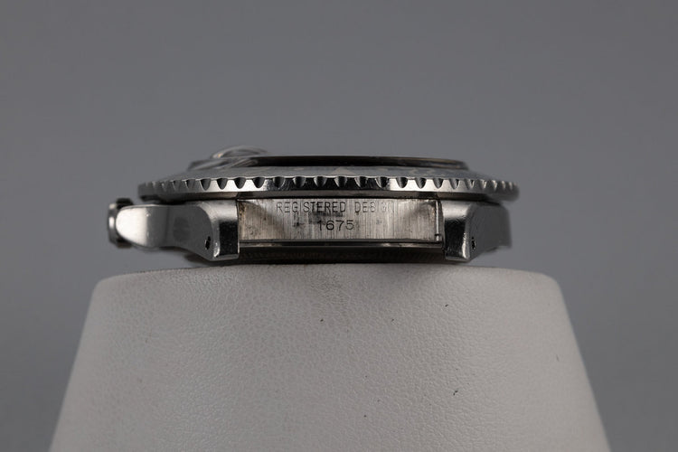 1971 Rolex GMT-Master 1675 with Faded "Pepsi" Insert