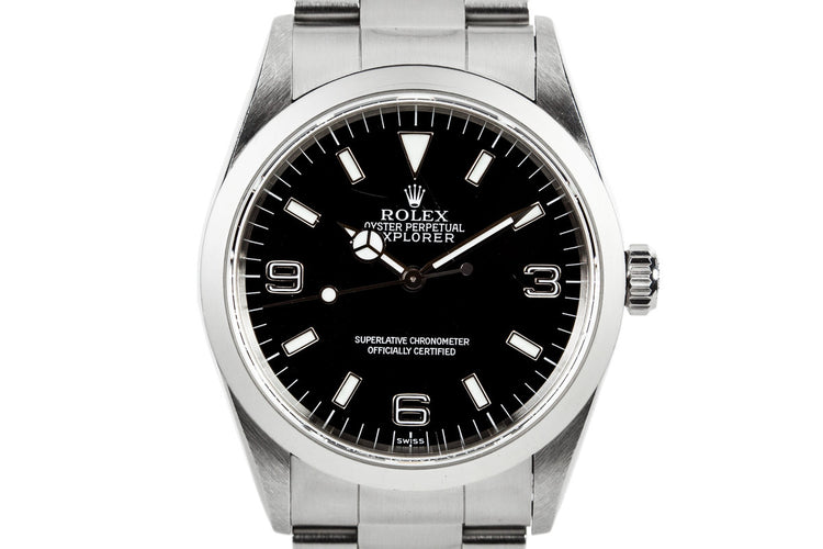 1997 Rolex Explorer 14270 Swiss Only Dial