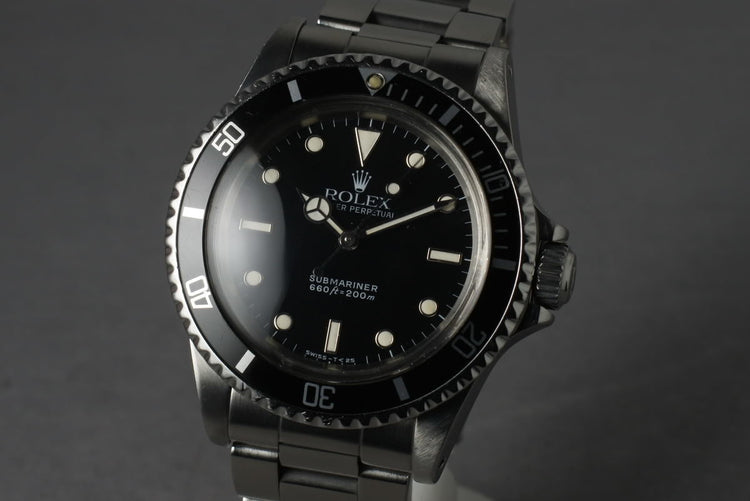 1987 Rolex Submariner 5513