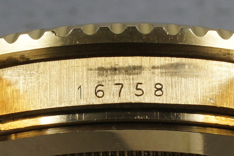 1980 Rolex GMT 18K with Black Nipple Dial 16758