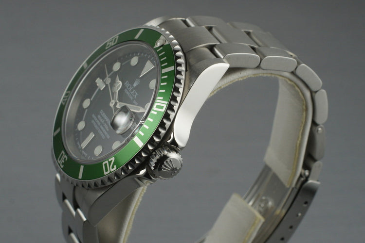 2005 Rolex Submariner 16610V with Box and Papers