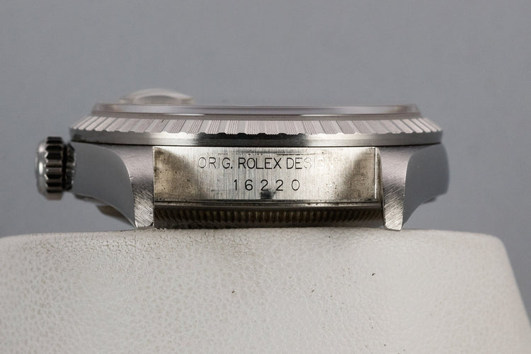 2003 Rolex DateJust 16220 Black Dial