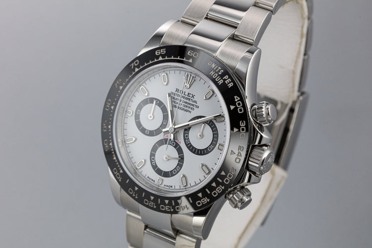 2018 Rolex Daytona 116500LN White Dial with Box and Papers