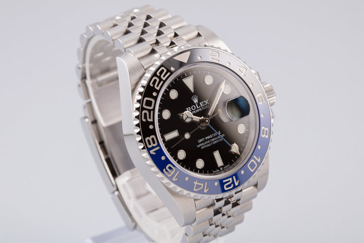 2020 Rolex GMT-Master II 126710BLNR "Batman" with Box and Card