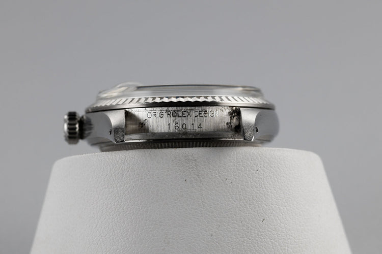 1984 Rolex DateJust 16014 Silver Dial