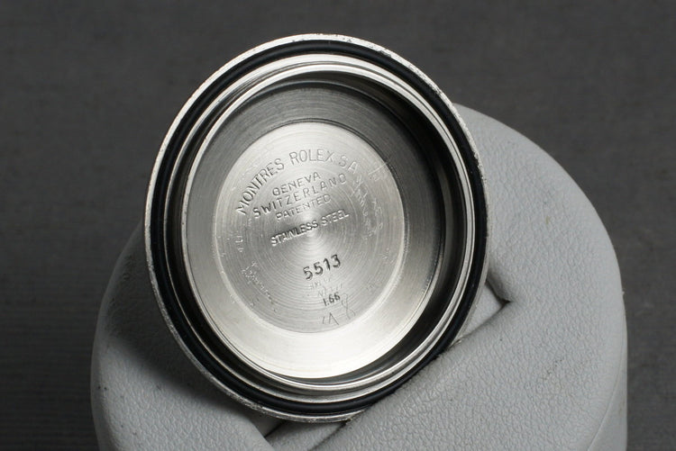 1966 Rolex Submariner 5513 with Glossy Gilt Dial and RSC Papers