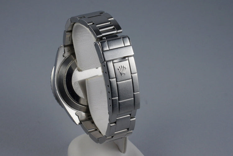 1986 Rolex Submariner 16800 Service Dial