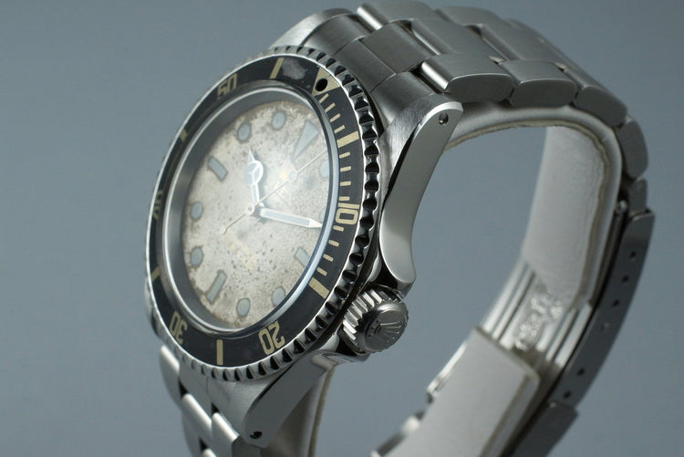 1964 Rolex Submariner 5513 Tropical Glossy Gilt Meters First Dial