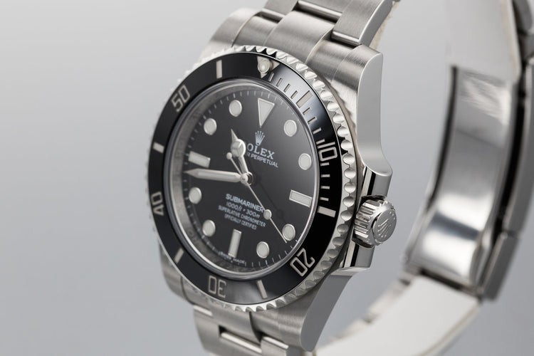 2017 Rolex Submariner 114060 with Box and Papers