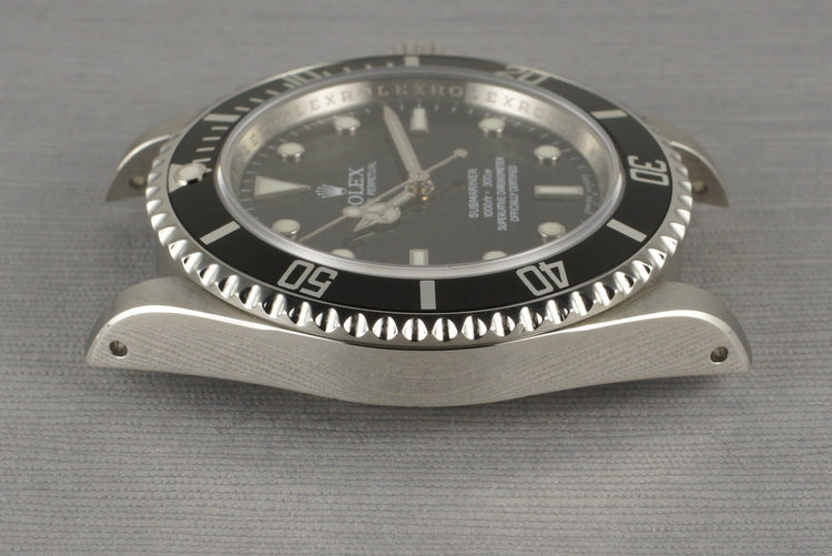 2007 Rolex Submariner 14060M with 4 Line Dial