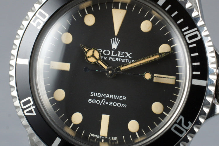 1979 Rolex Submariner 5513 Mark II Maxi Dial