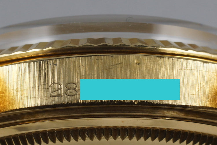 1971 YG Rolex DateJust 1601 with Silver Dial