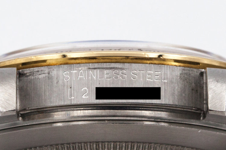 1989 Rolex Two Tone Zenith Daytona 16523 with Black Inverted 6 Dial