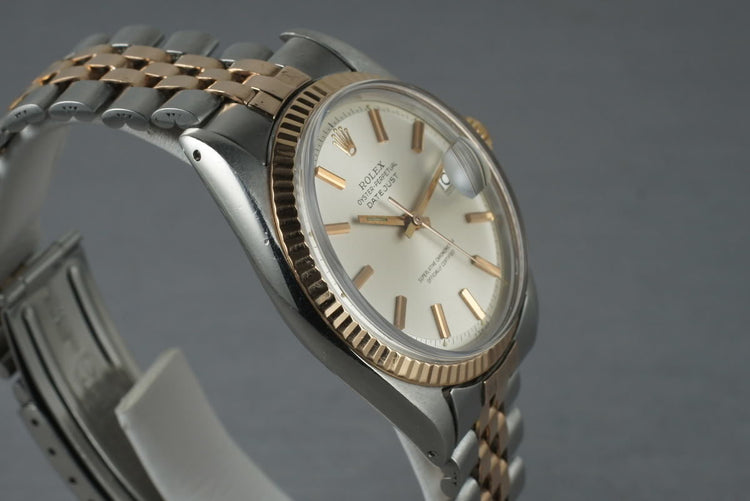 1967 Rolex Datejust Rose Gold and Stainless Steel 1601