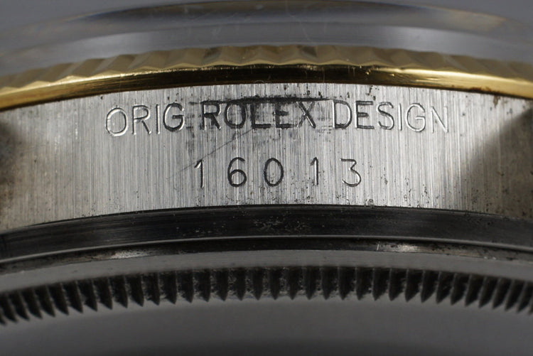 1983 Rolex Two Tone DateJust 16013 with Brown Dial