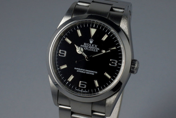 2002 Rolex Explorer 114270