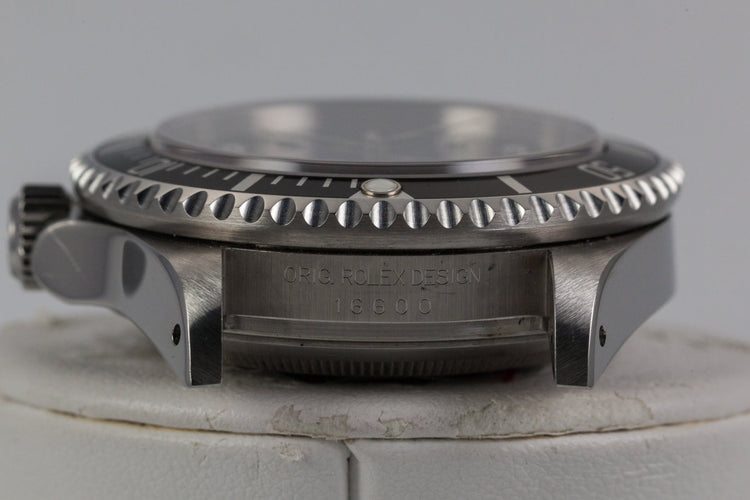 1999 Rolex Sea-Dweller 16600 with Box and Papers