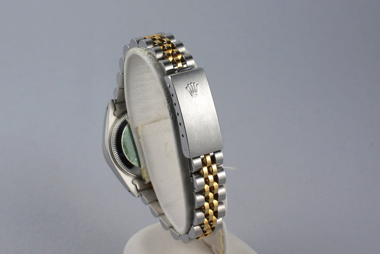 1987 Rolex Ladies Two Tone DateJust 69173 Champagne Dial with Box and Papers