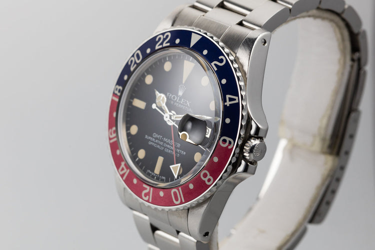 1977 Rolex GMT-Master 1675 "Pepsi" with Box and Papers