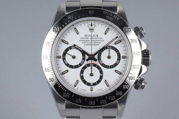 1997 Rolex Zenith Daytona 16520 White Dial