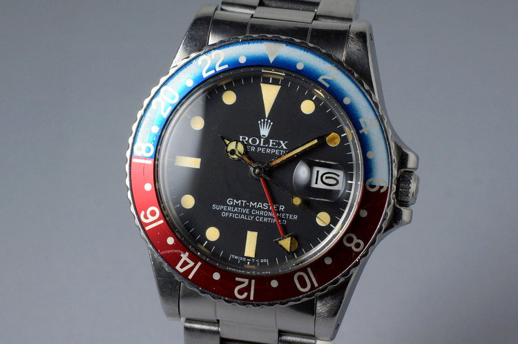 1981 Rolex GMT 16750 Matte Dial