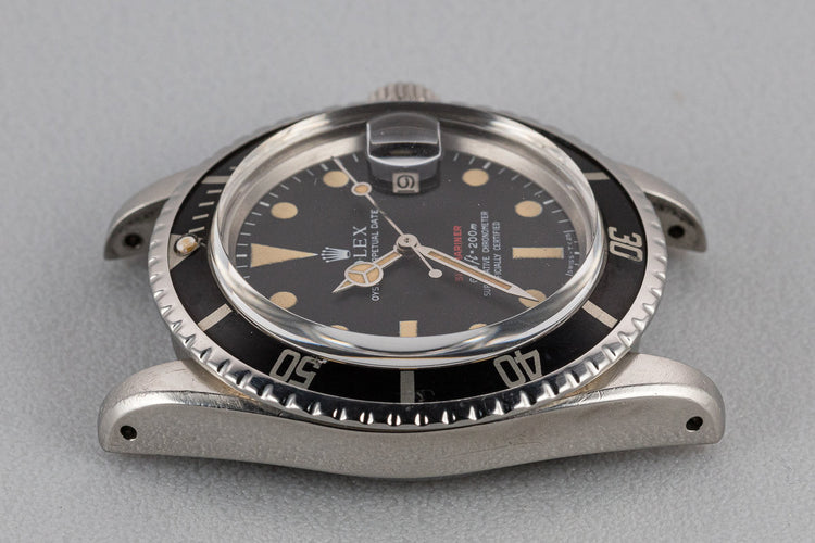 1972 Rolex Red Submariner 1680 with MK IV Dial