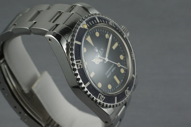 1982 Rolex Submariner 5513 Mark 4 Maxi Dial4