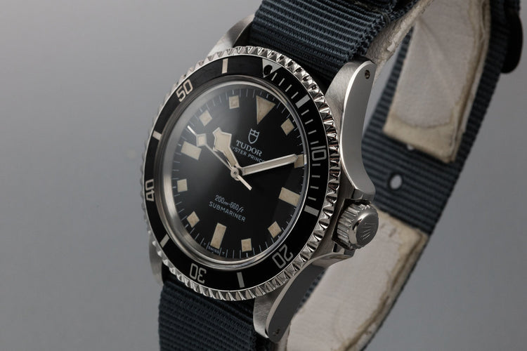 1972 Tudor Snowflake Submariner 7016/0 Black Dial