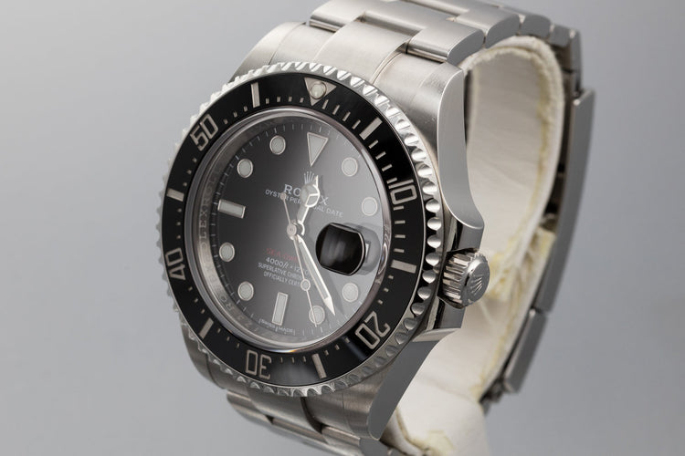 2017 Rolex Red Sea-Dweller 126600 with Box and Papers