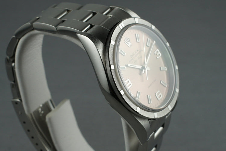 2001 Rolex Salmon Dial Air-King 14010M