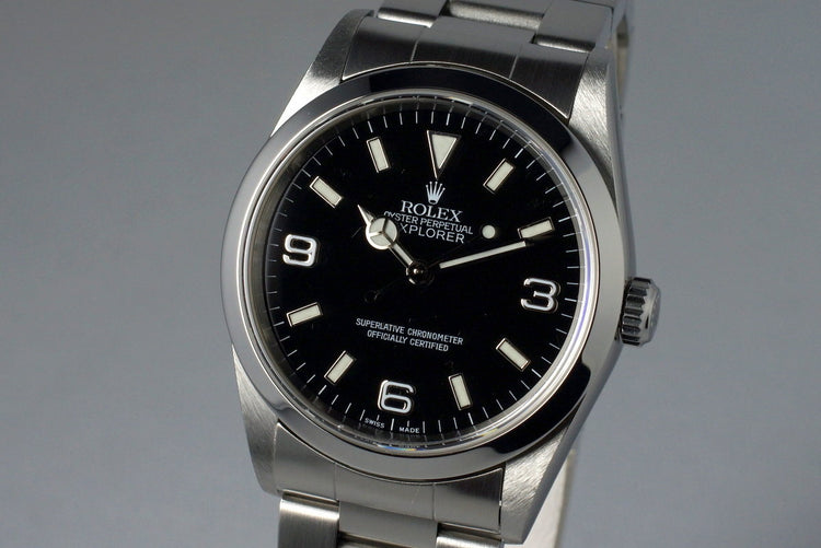 1999 Rolex Explorer 14270 with Box and Papers