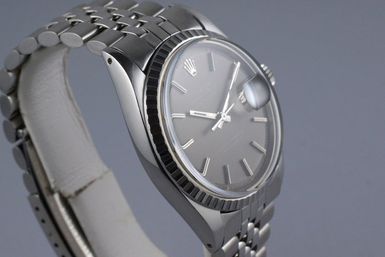 1972 Rolex DateJust 1603 Gray Dial