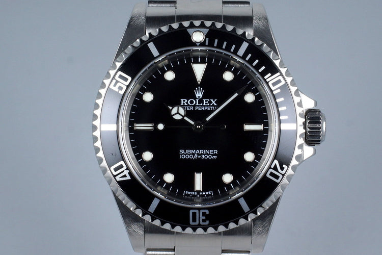 2006 Rolex Submariner 14060M with Box and Papers