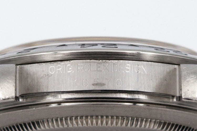 1997 Rolex Explorer II 16570 with SWISS only dial